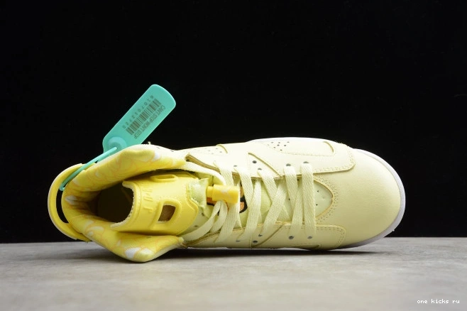 Chep Onekick (GS) Yellow Jordan 6 543390-800 Air Floral Retro Dynamic 0805